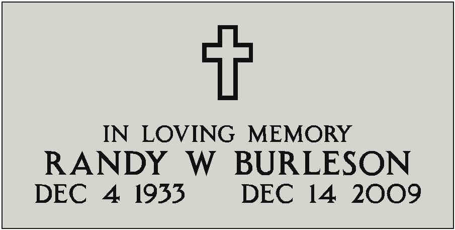 Burleson Monuments, Granite Grave Markers, www.burlesonmonuments.com