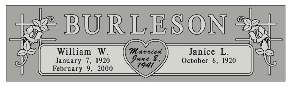 Burleson Monuments